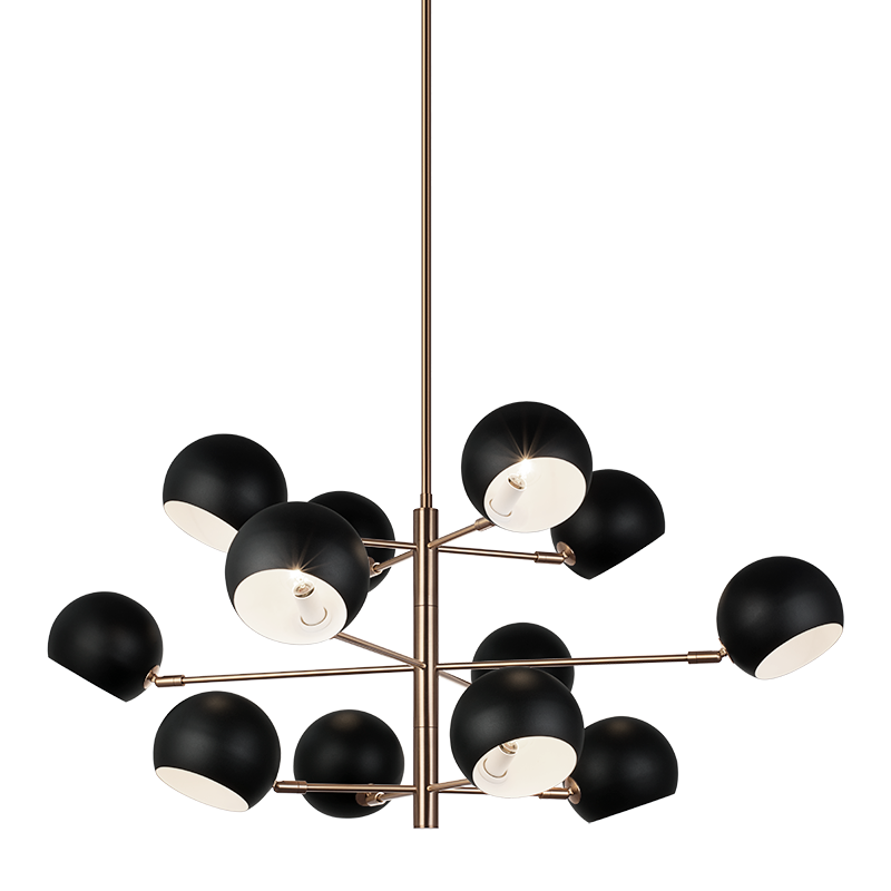 Luminaire suspendu | ORB - Noir
