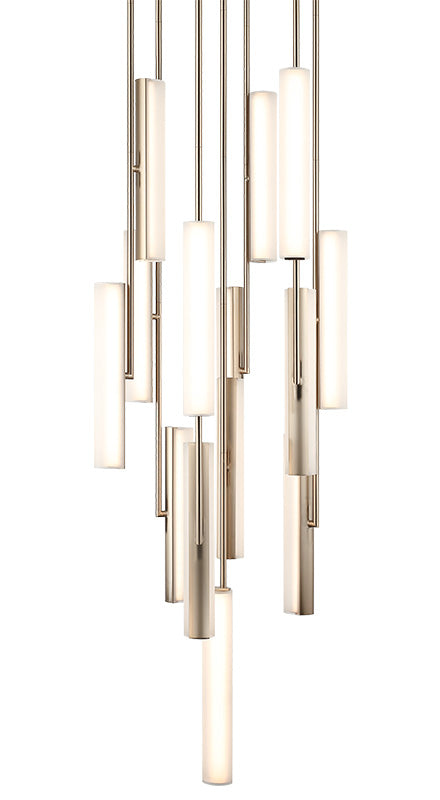 Luminaire suspendu | AXIS - Or champagne