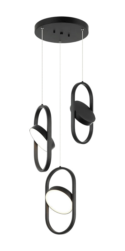Luminaire suspendu | KENNEDY - Noir