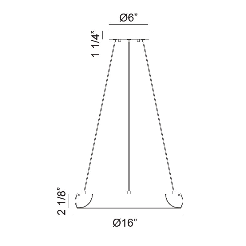 Luminaire suspendu | MAVERICK - Noir