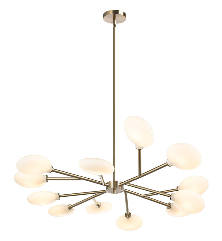 Luminaire suspendu | PEONY - Or champagne