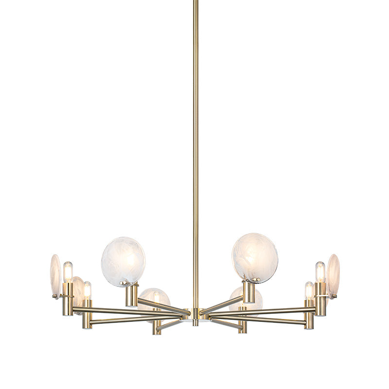 Luminaire suspendu Or champagne | CLOUDBURST - Or champagne