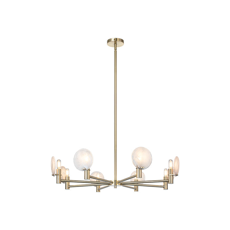 Luminaire suspendu Or champagne | CLOUDBURST - Or champagne