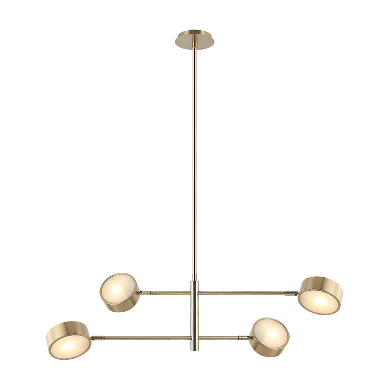 Luminaire suspendu Or champagne | WEATHERTON