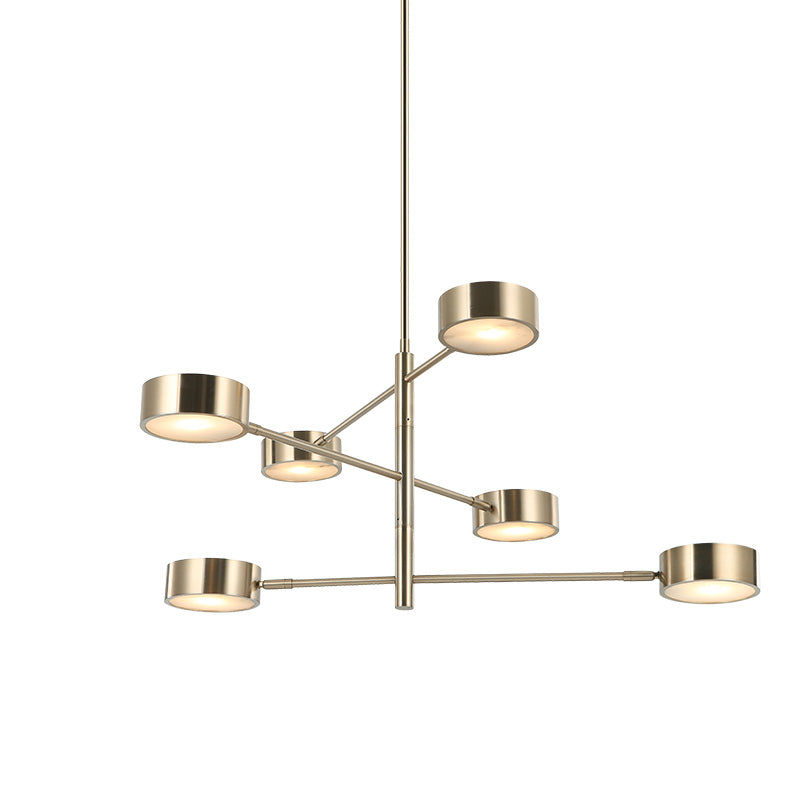 Luminaire suspendu Or champagne | WEATHERTON - Or champagne