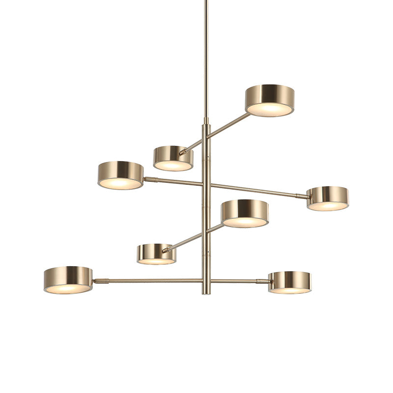 Luminaire suspendu Or champagne | WEATHERTON - Or champagne