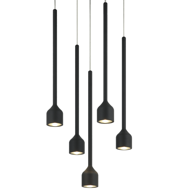 Luminaire suspendu | LUMENAGIO - Noir