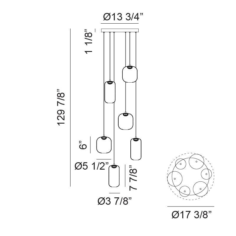 Luminaire suspendu | REFRAX - Laiton