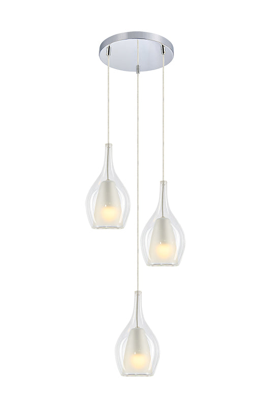Luminaire suspendu | JERICHO - Chrome
