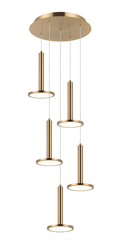 Luminaire suspendu | EXTRATERRESTRIAL - Laiton