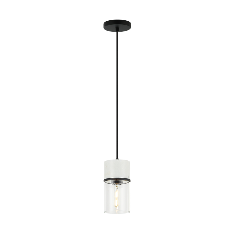 Luminaire suspendu | MARMOR - Noir et blanc