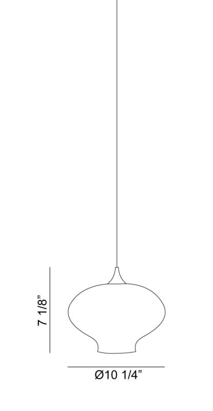 Luminaire suspendu | IRRESISTIBLE ORGANIC CHARM - Transparent