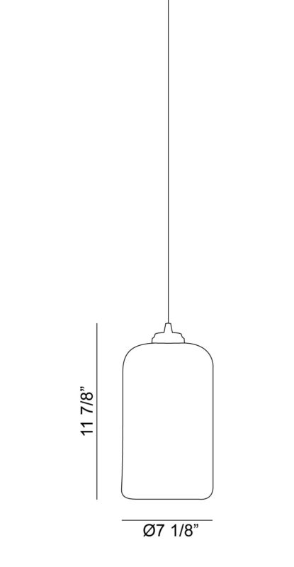 Luminaire suspendu | IRRESISTIBLE ORGANIC CHARM - Fumé