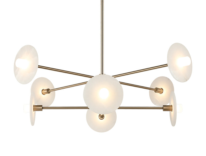 Luminaire suspendu | MONUMENT - Or champagne