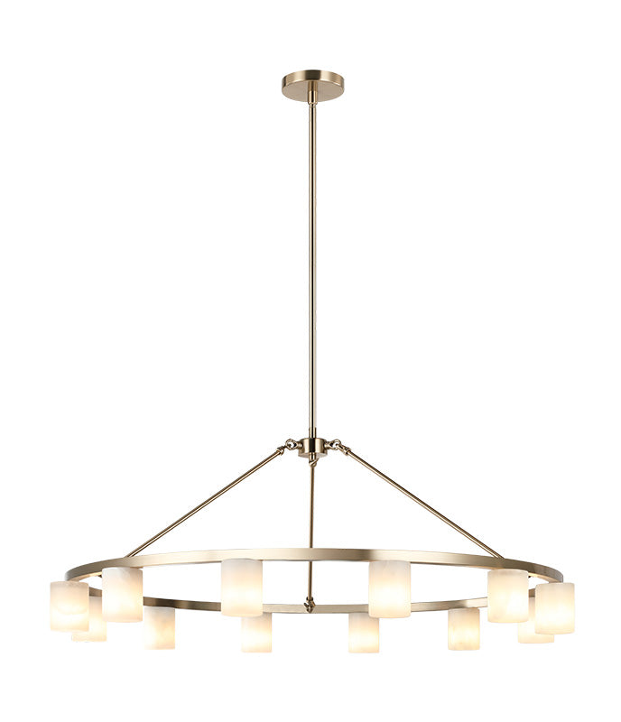 Luminaire suspendu | LINDY - Or champagne