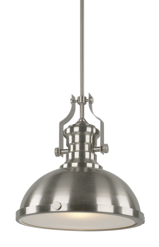Luminaire suspendu | CRESSWELL SERIES - Nickel brossé