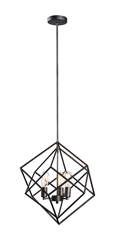 Luminaire suspendu Noir | GEOMETRY SERIES - Noir
