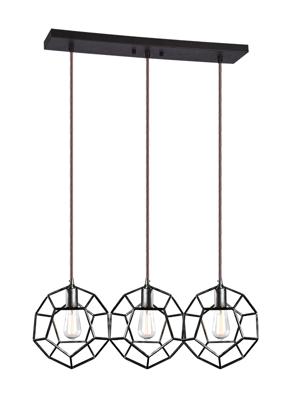 Luminaire suspendu Noir | GEOMETRY SERIES - Noir