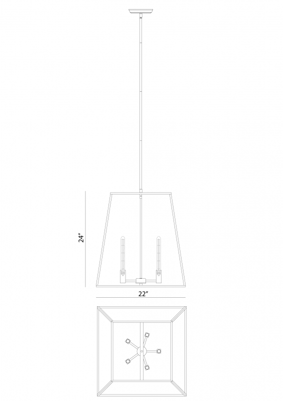 Luminaire suspendu Noir | CANDOR - Noir