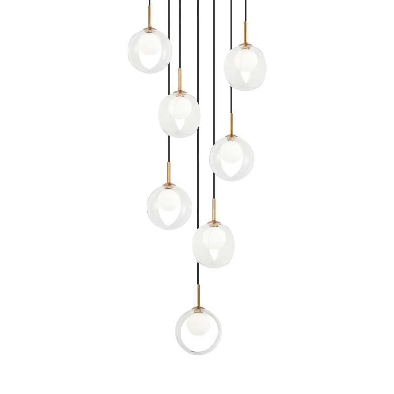 Luminaire suspendu | DELCIA - Laiton