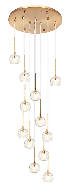 Accessoire | MULTI CEILING CANOPY (LINE VOLTAGE) - Laiton