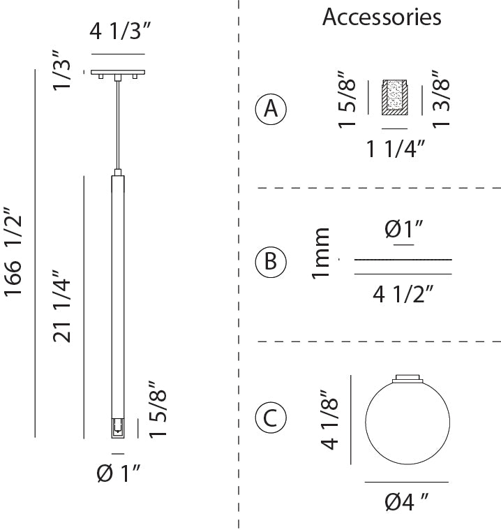 Luminaire suspendu | REIGNDROP - Laiton