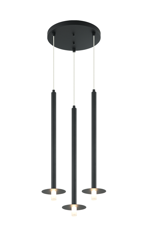 Luminaire suspendu | REIGNDROP - Noir