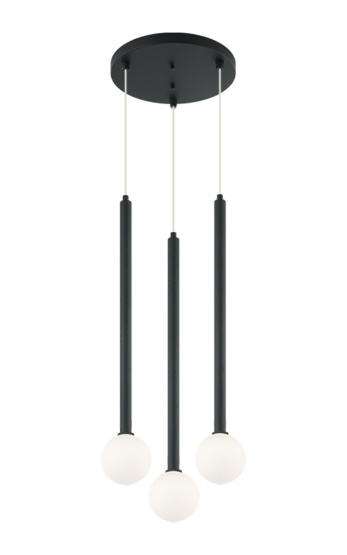 Luminaire suspendu | REIGNDROP - Noir