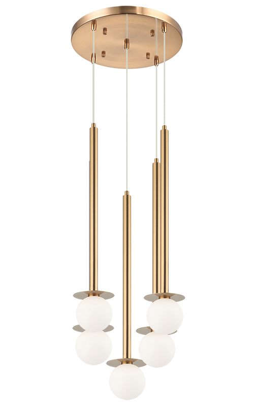 Luminaire suspendu | REIGNDROP - Laiton