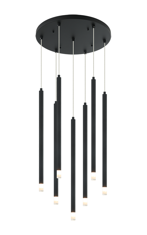 Luminaire suspendu | REIGNDROP - Noir