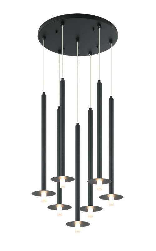 Luminaire suspendu | REIGNDROP - Noir