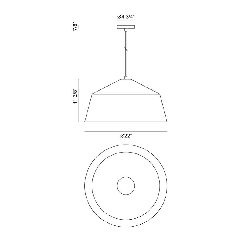 Luminaire suspendu Bronze | ENCASE - Bronze
