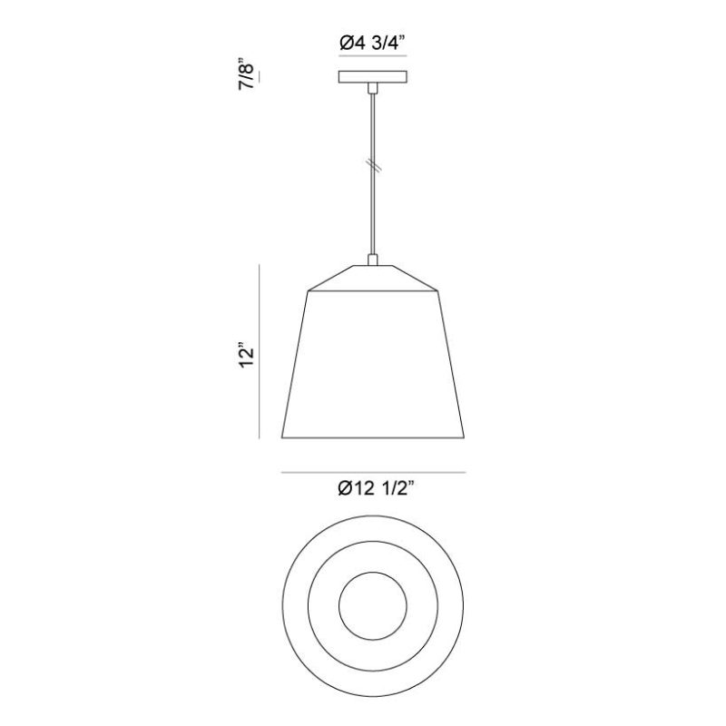 Luminaire suspendu Bronze | ENCASE - Bronze