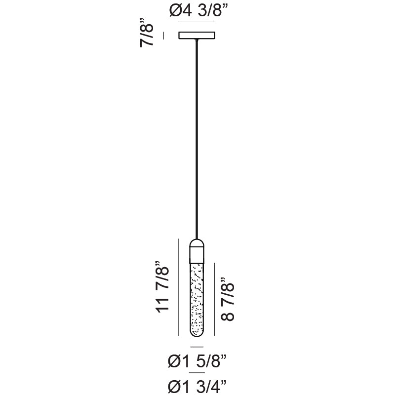 Luminaire suspendu | AYDIN - Laiton