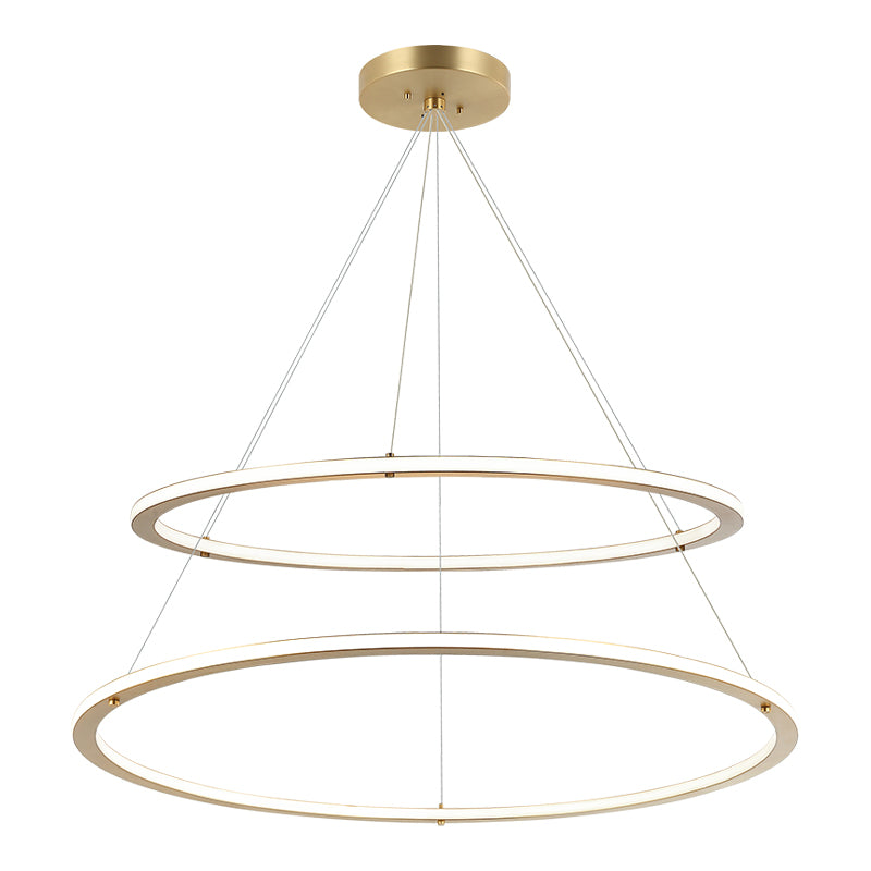 Luminaire suspendu | VICTORIA - Or brossé