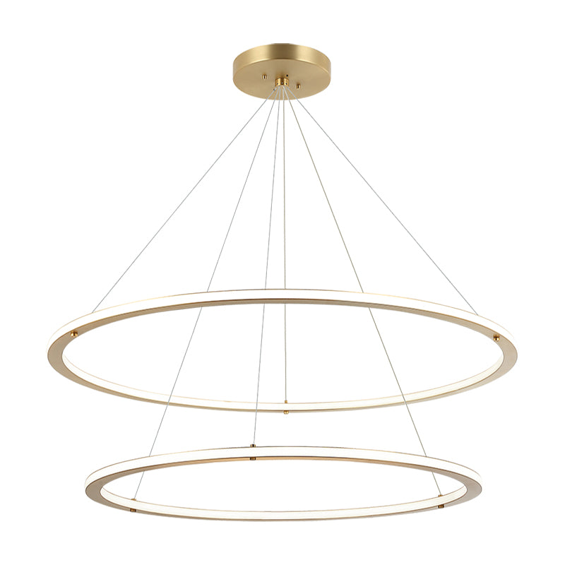 Luminaire suspendu | VICTORIA - Or brossé