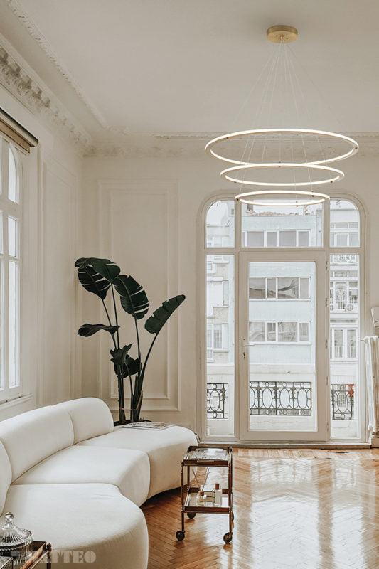 Luminaire suspendu | VICTORIA - Or brossé