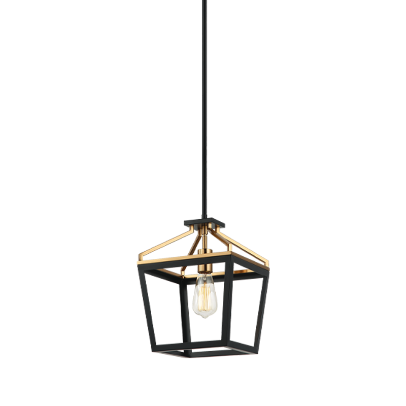 Luminaire suspendu | MAVONSHIRE - Noir et laiton