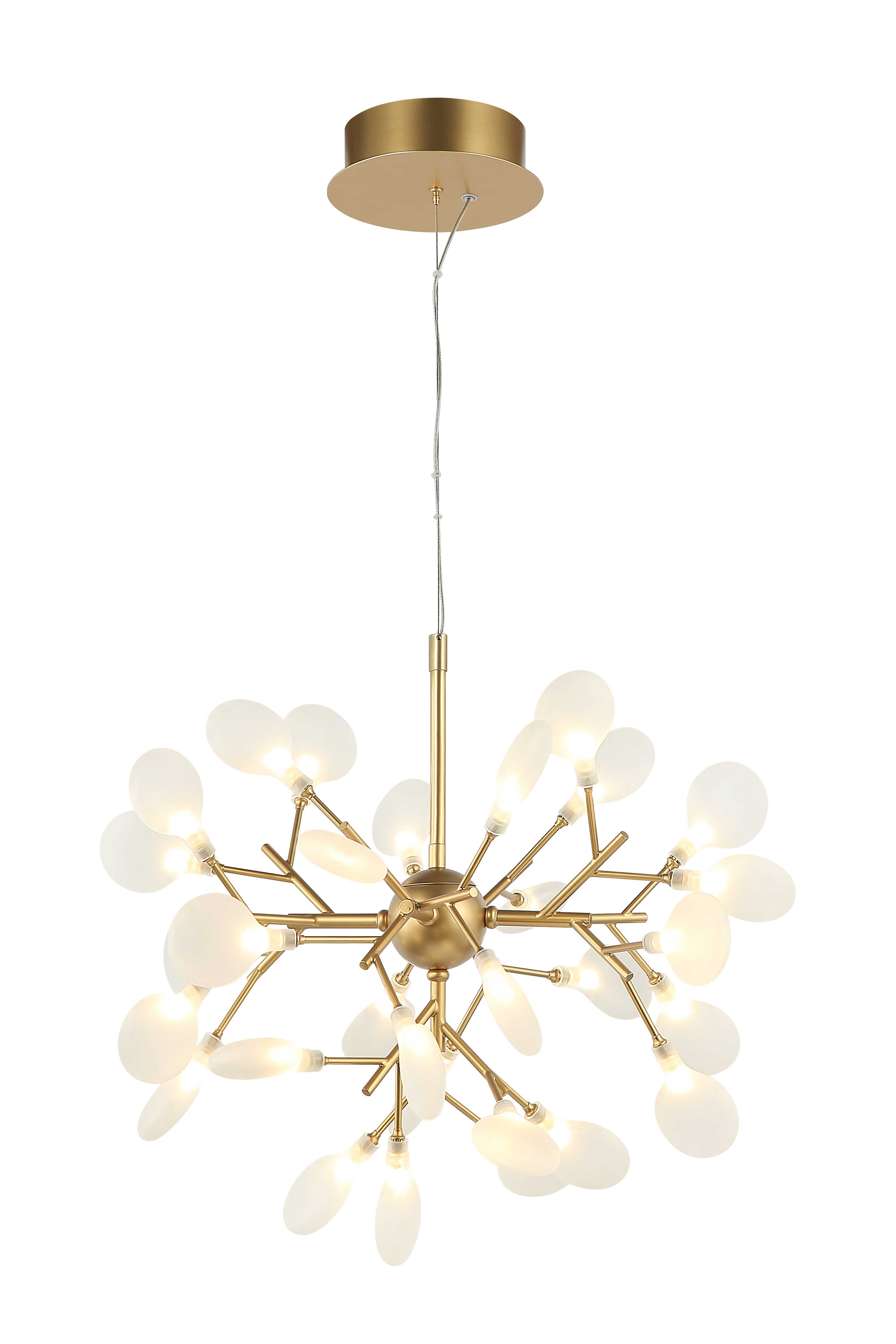 HYDRANGEA-BLOOM Suspension Or - C69824GL | MATTEO