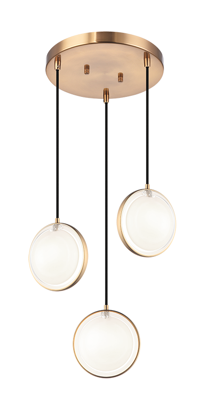 Luminaire suspendu | CHATOYANT - Laiton