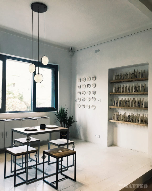 Luminaire suspendu | CHATOYANT - Noir