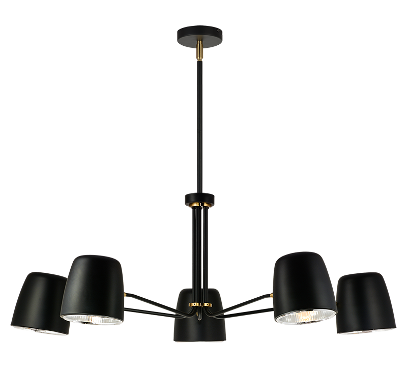 Luminaire suspendu Noir | LUCA - Noir