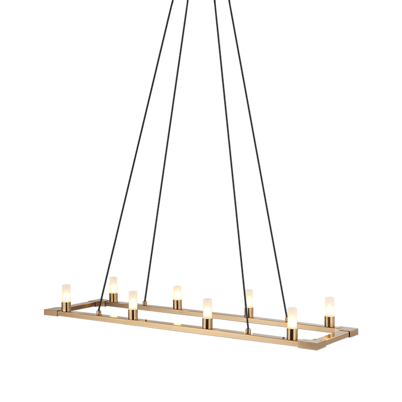 Luminaire suspendu | CASCADIAN - Laiton