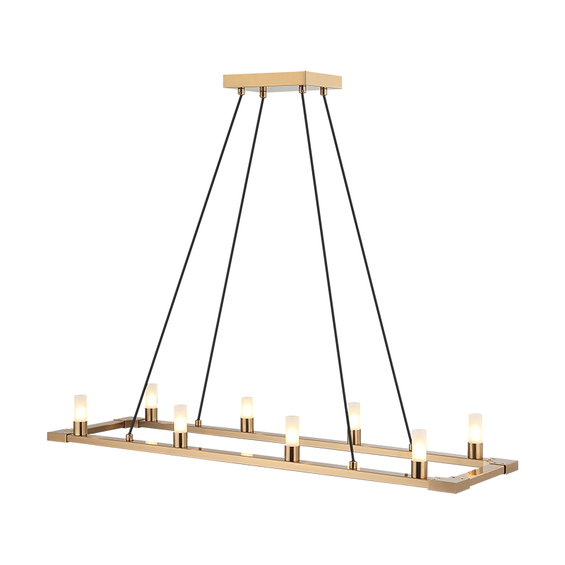 Luminaire suspendu | CASCADIAN - Laiton