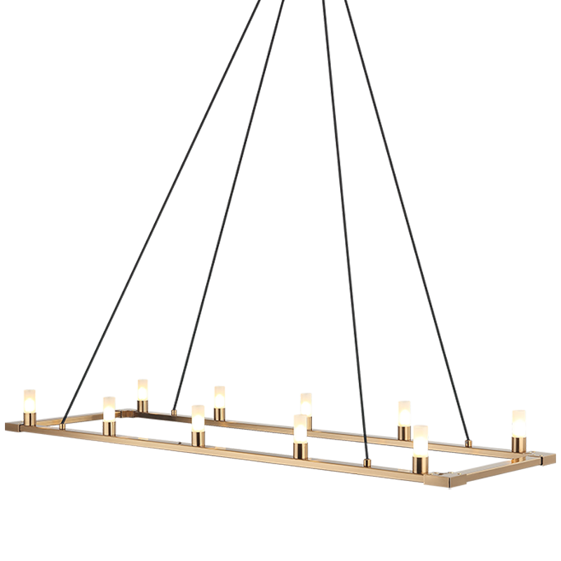 Luminaire suspendu | CASCADIAN - Laiton