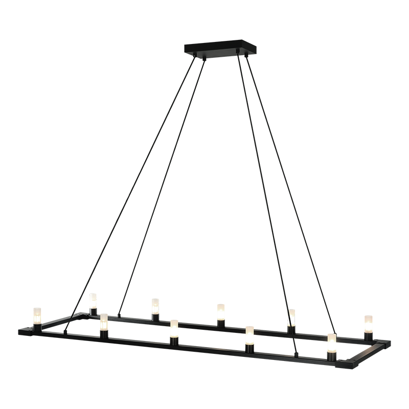 Luminaire suspendu | CASCADIAN - Noir