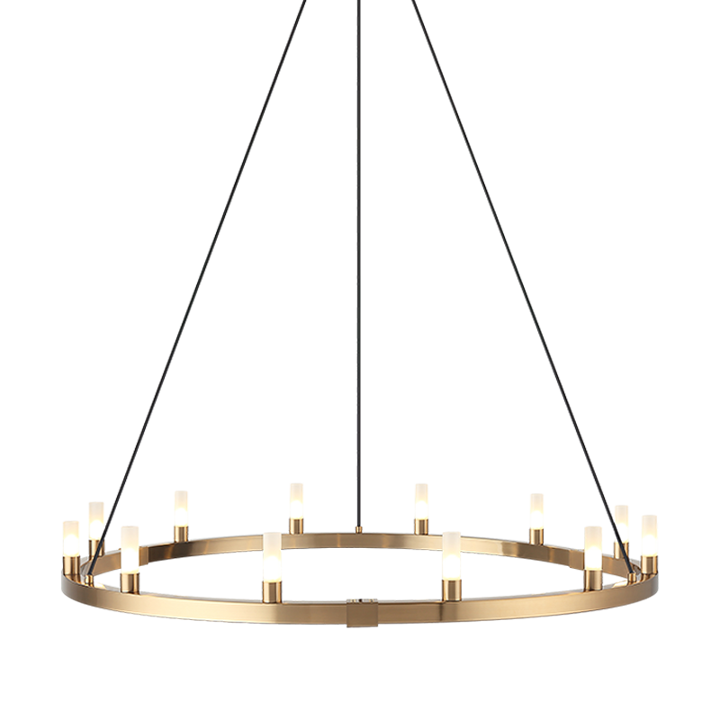 Luminaire suspendu | CASCADIAN - Laiton