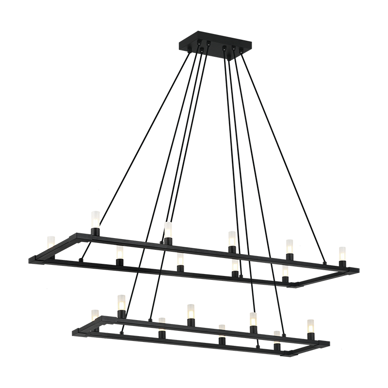 Luminaire suspendu | CASCADIAN - Noir