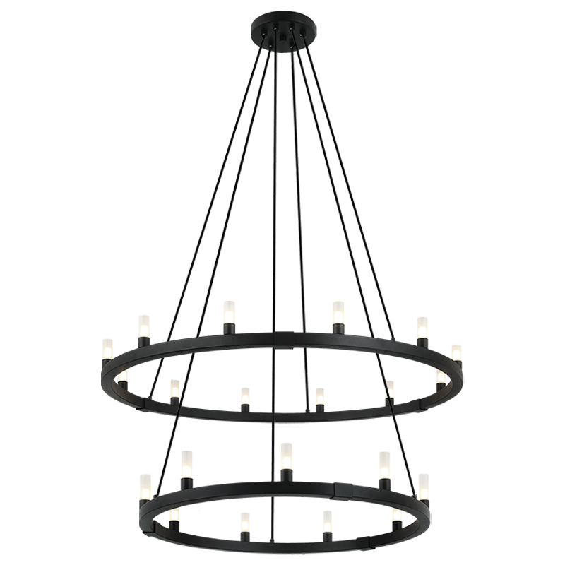 Luminaire suspendu | CASCADIAN - Noir