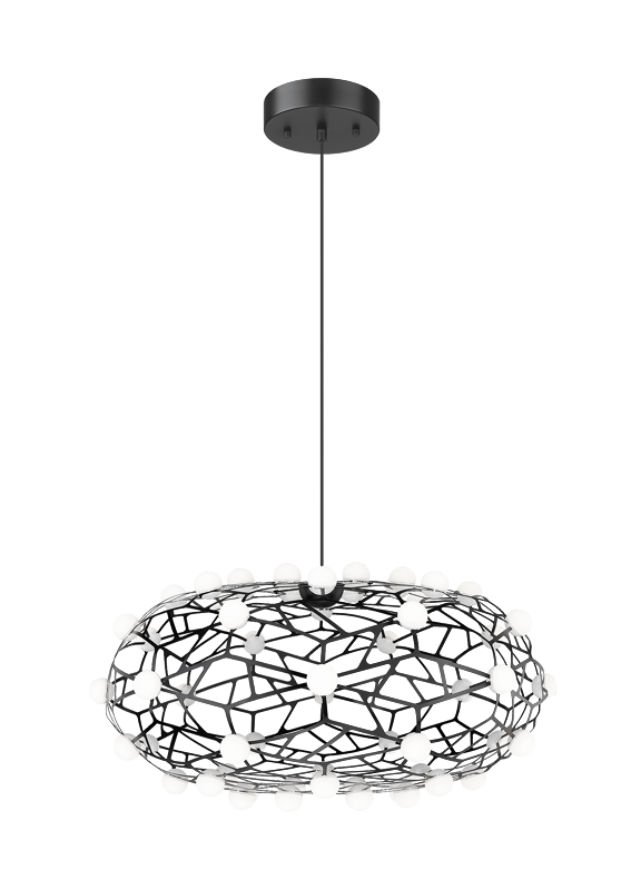 Luminaire suspendu | CORAL - Noir
